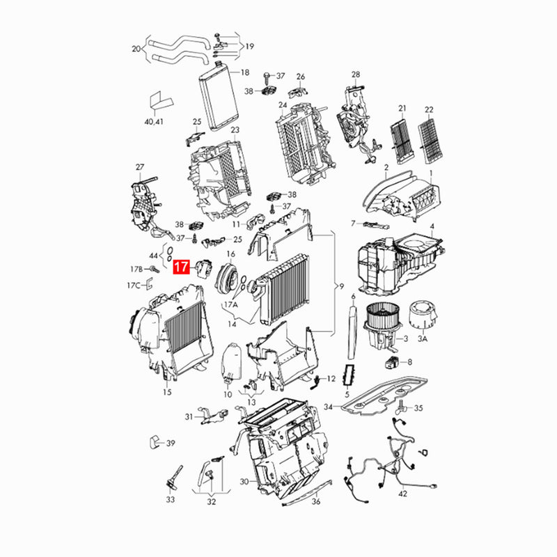 WXZOS 1PC A/C Expansion Valve Device for Audi A5 (8T3) S5 RS5 A5 Sportback 2009-2016