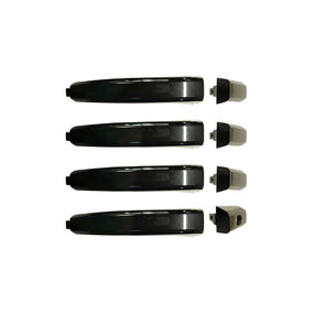 23236150 Gloss Black Painted Door Handles For GMC 2014-2017 Sierra 1500