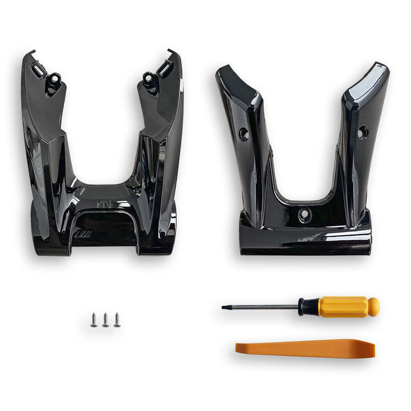A0004641900 Steering Wheel Lower Trim U Shape Cover for Benz 2019+ AMG Black