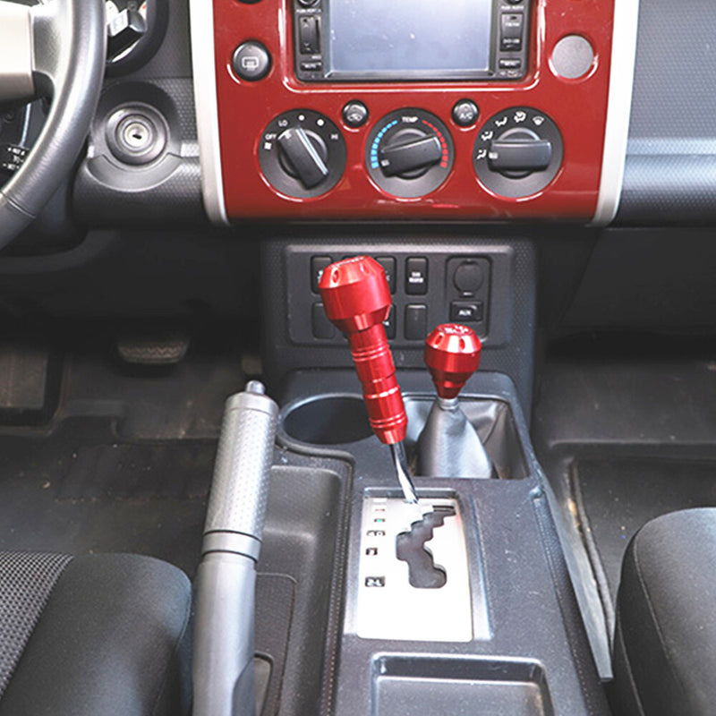 WXZOS 1PC Aluminum alloy Gear Shift Knob Lever w/4WD for Toyota FJ Cruiser 2007-2021