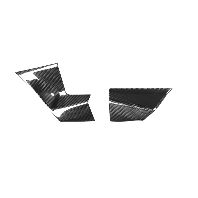 WXZOS Genuine Carbon Fiber Dashboard LCD Screen Trim for BMW 3Series G20 G21 2023-2025