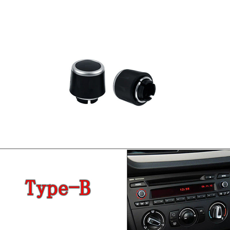 WXZOS Center Dashboard CD Player Volume Control Knob for BMW E90 E91 E92 E93 2005-2012