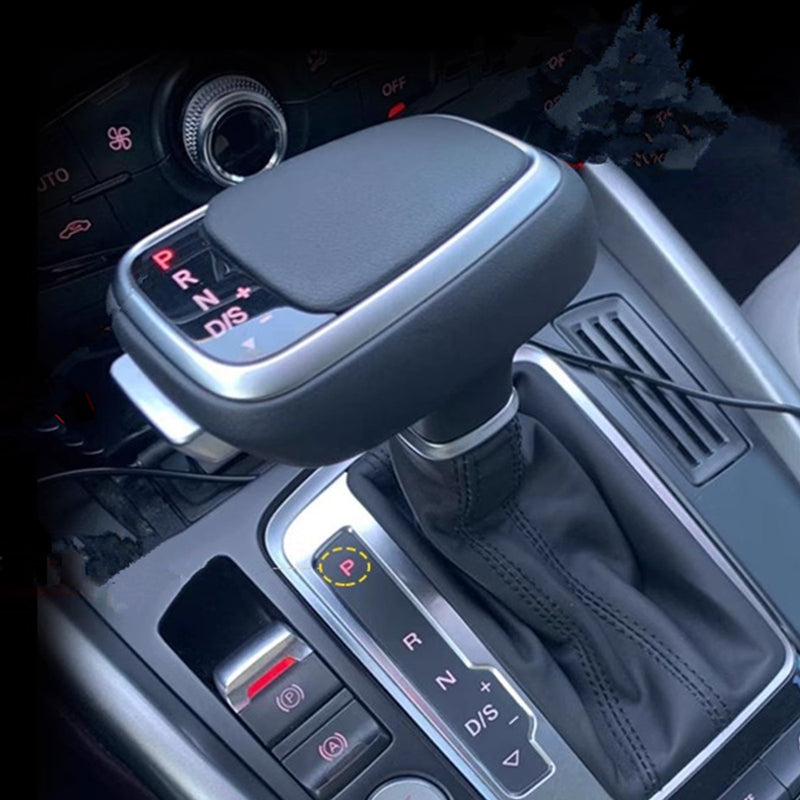 WXZOS LED Gear Shift Knob Lever w/Gaiter Boot for Audi Q7 4L 2006-2015