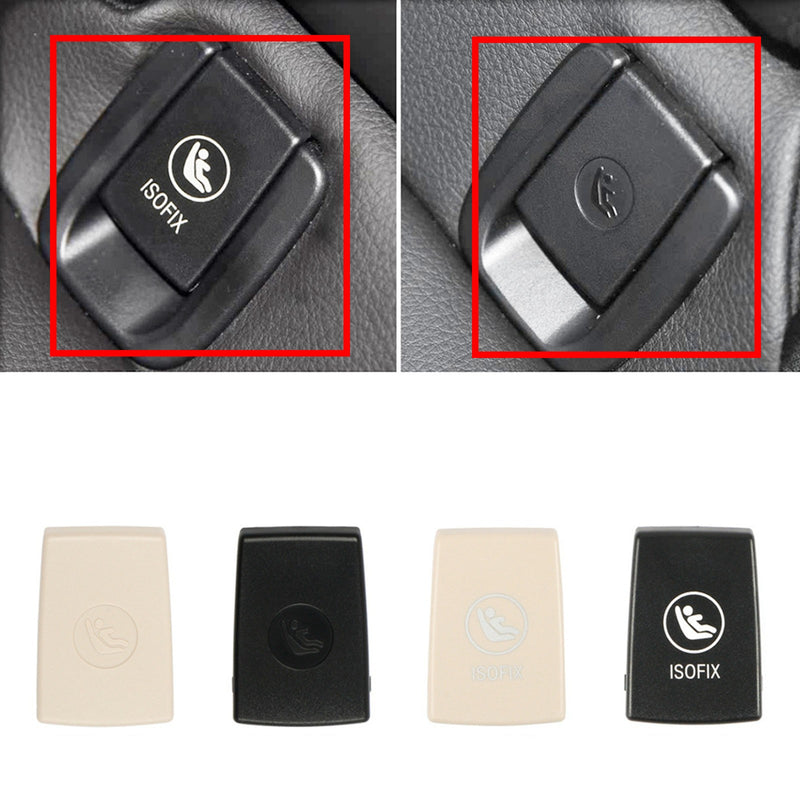 WXZOS Rear Seat ISOFIX Access Flap Cover Cap for BMW 2Series F45 F46 2014-2021