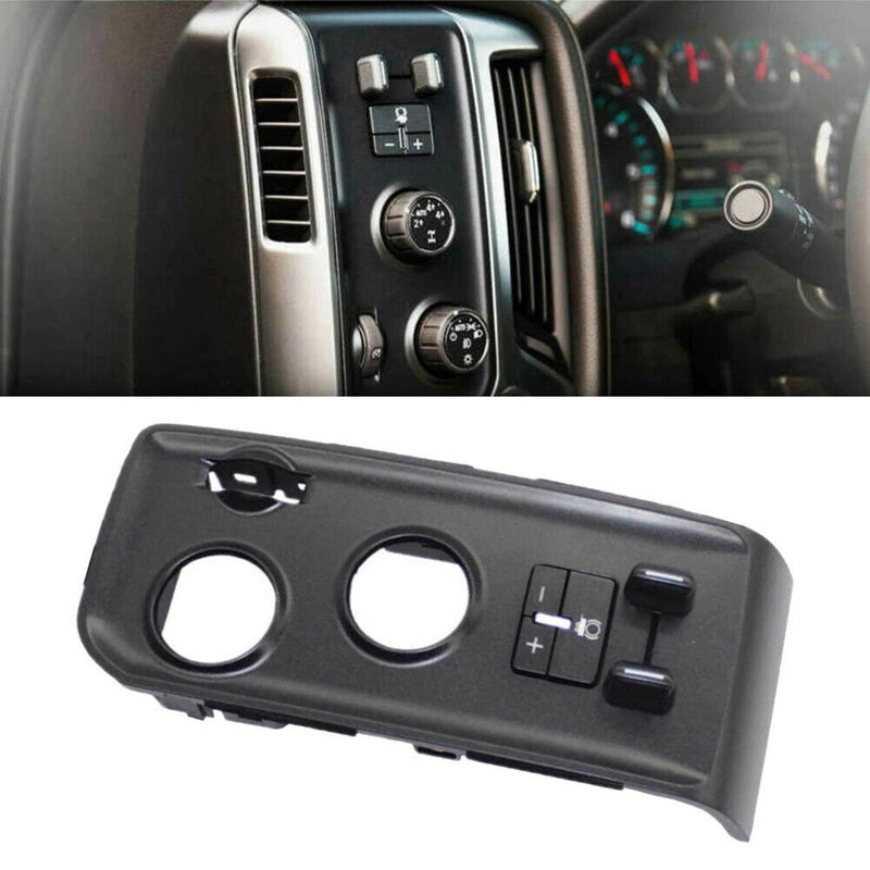 Trailer Brake Control Switch w/Panel for GMC 2015-2018 Sierra 2500HD 3500HD