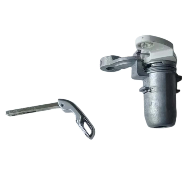 WXZOS Front Door Lock Cylinder w/Mechanical Key Assembly for Cadillac CT4 2020-2024