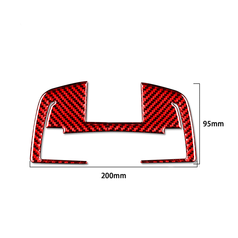 WXZOS Genuine Carbon Fiber Dome Reading Light Trim for Porsche 718 Cayman 2017-2024