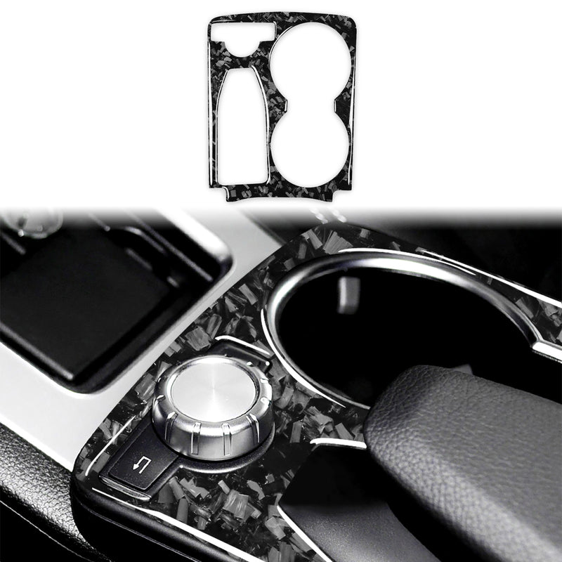 WXZOS Genuine Carbon Fiber Gear Shift Lever Trim for Benz X204 GLK-Class 2008-2015