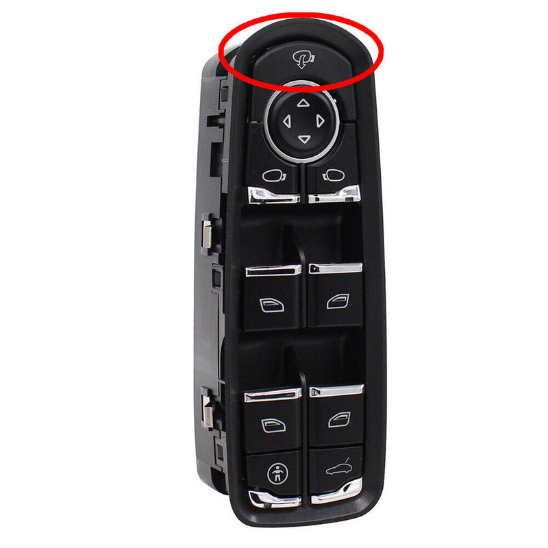 7PP959858MDML Front Left Master Power Window Switch For Porsche