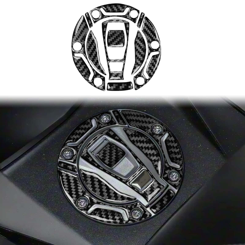 WXZOS Carbon Fiber Fuel Tank Cap Trim for BMW C400GT 2021-2023