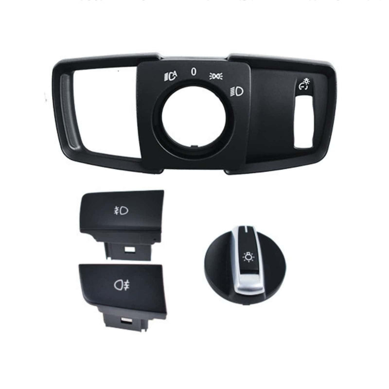 WXZOS Car Headlight Control Switch Button Cover for BMW F45 F46 220i Wagon 2016-2019