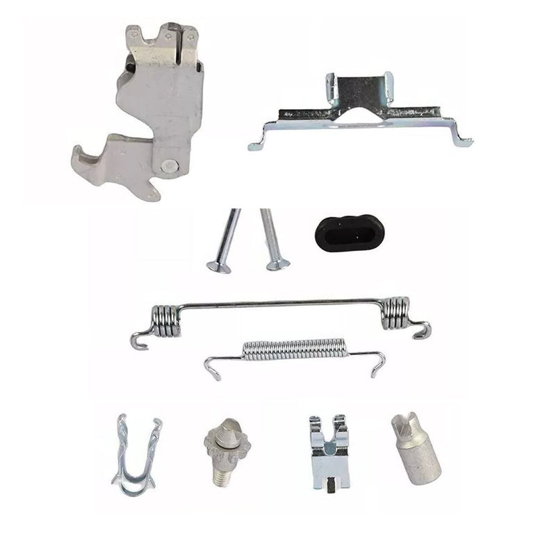 WXZOS Parking Brake Shoes w/Accessory Fastener Kits for Maserati Ghibli M157 2013-2016