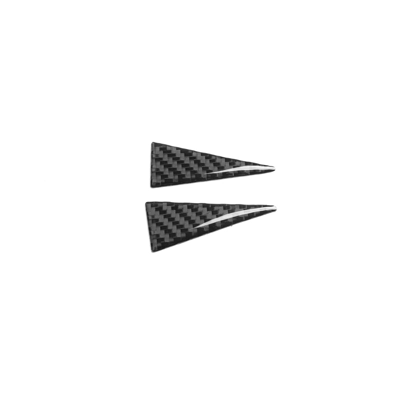 WXZOS Genuine Carbon Fiber Roof-Mounted Camera Trim for Chevrolet Corvette C8 2020-24