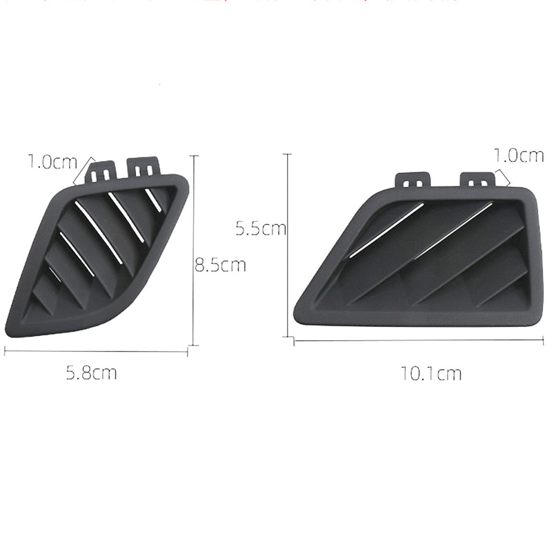 WXZOS Front Side Dashboard Air Vent Grille Frame for BMW F10 F11 5series 2011-2016
