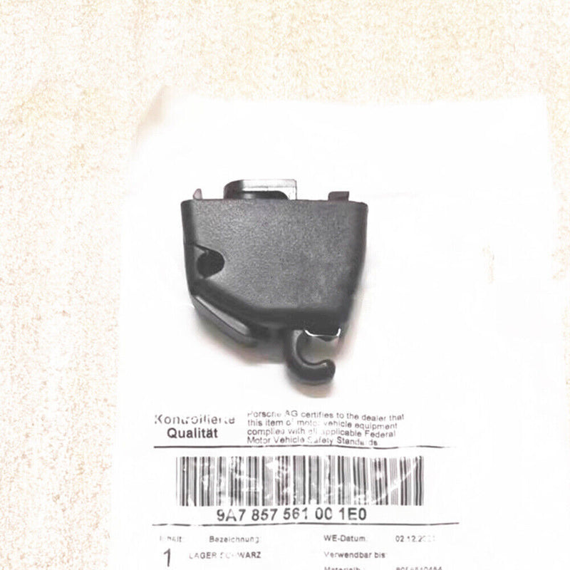 Black 9A7857561001E0 Sun Visor Clip Hook Retainer for Porsche Cayenne 2018-2023