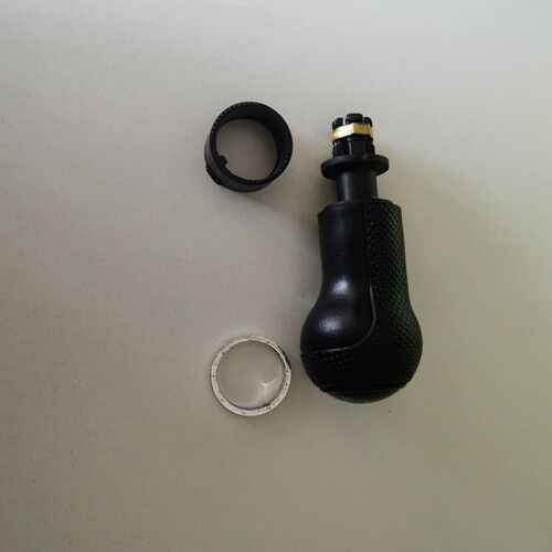 Black 5 Speed MT Gear Shift Knob Cover Boot For VW Bora Golf MK4 Jetta