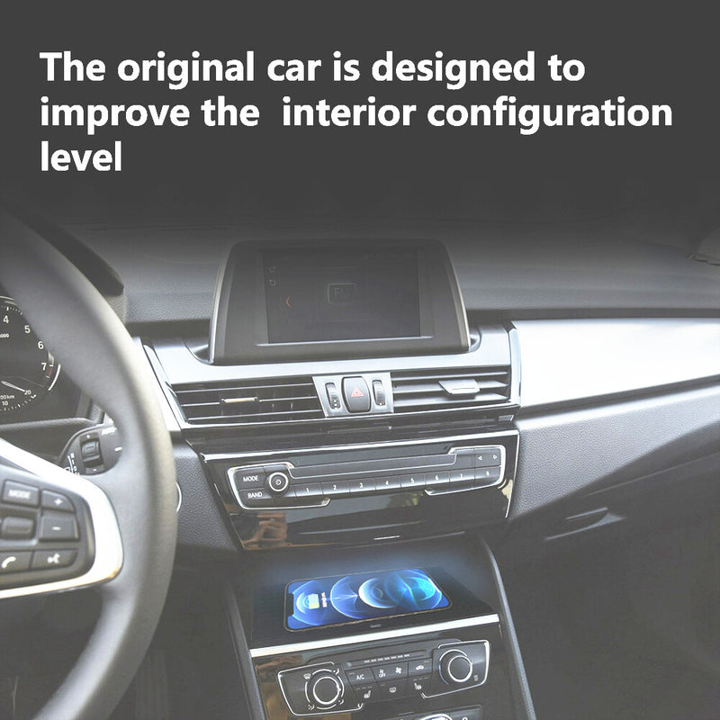 WXZOS Center Console Phone Wireless Fast Charging Pad for BMW 220i Wagon 2016-2018