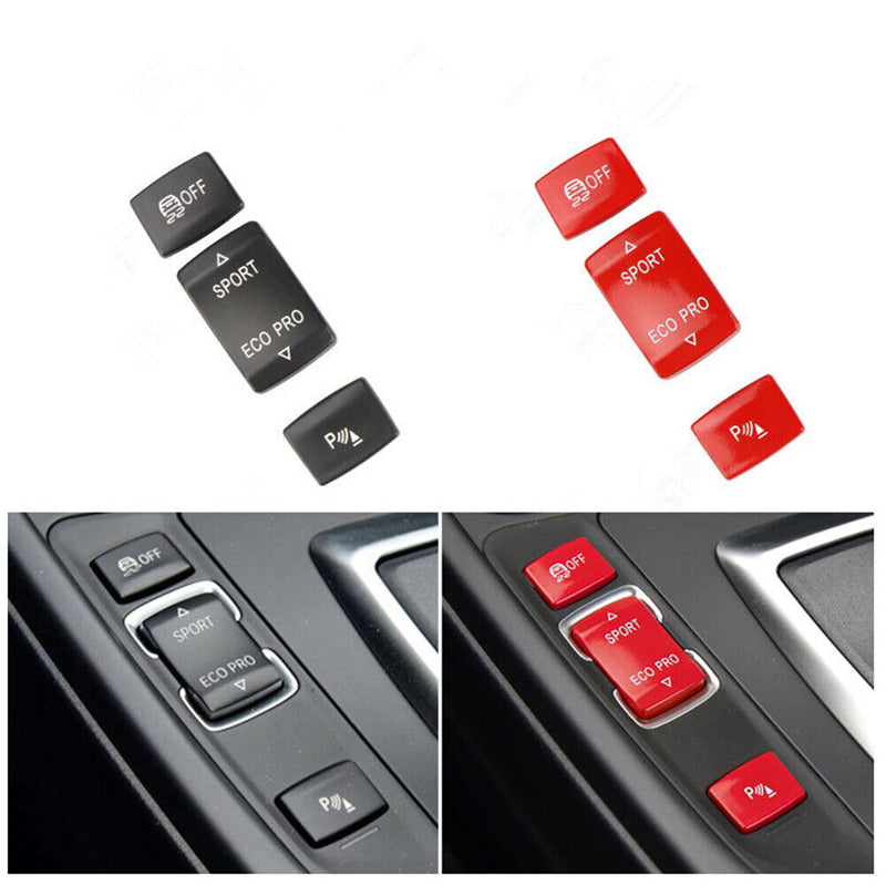RED ESP OFF Electric Switch Button Repair Kit for BMW 3Series F30 F35 2013-2018