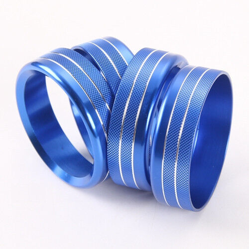4Pcs Air Condition Switch Knob Cover Trim For Ford F150 F-150 2016 2017 Car Auto