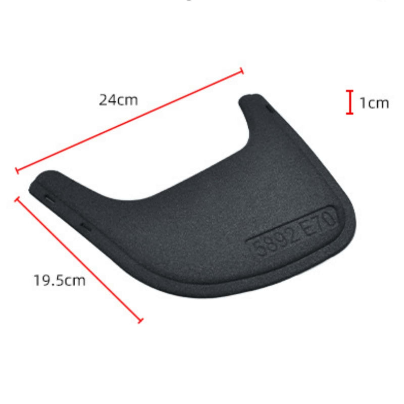 Steering Wheel Lower Cover Sponge Backplate for BMW X6 E71 E72 2007-2014