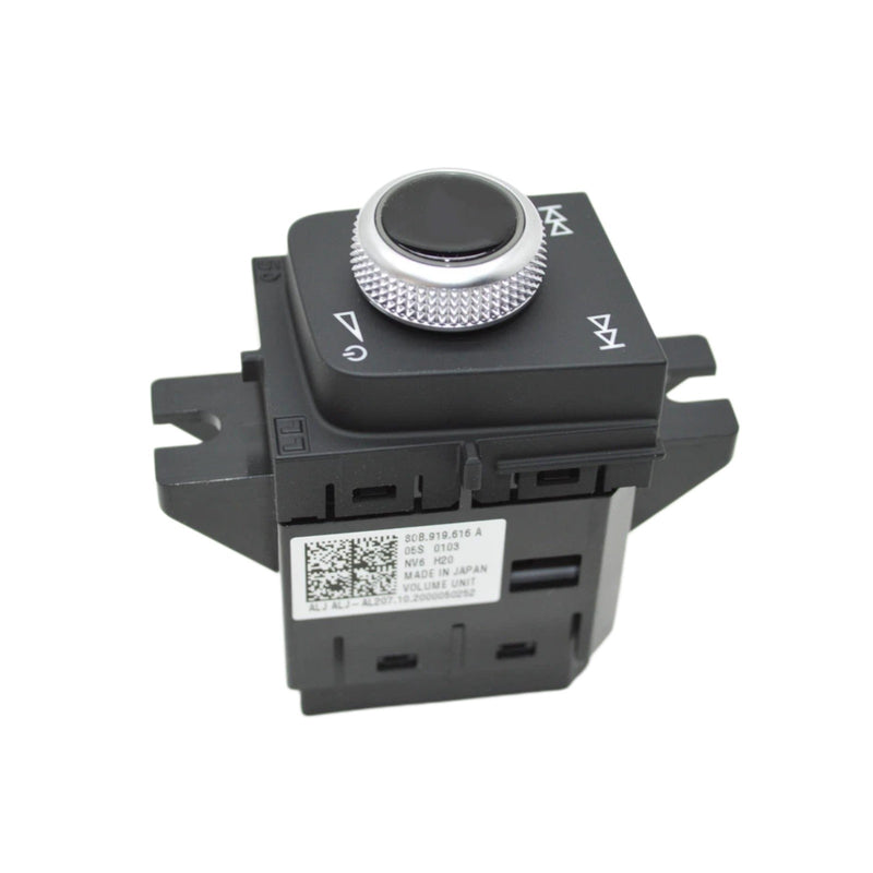 WXZOS Center Console Radio Media Power Volume Switch Button for Audi Q5 SQ5 2018-2025