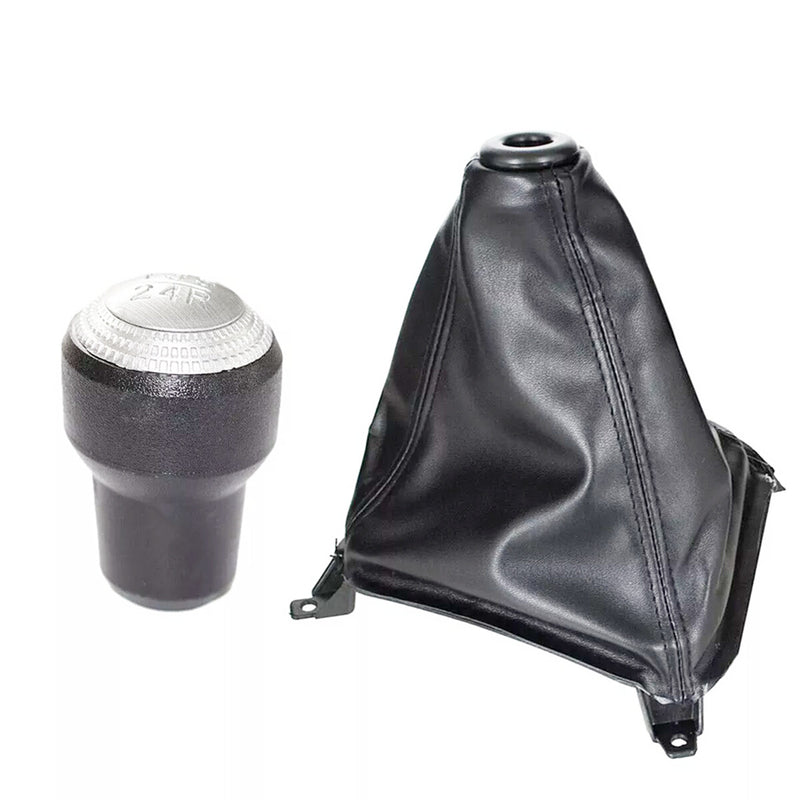 WXZOS Manual 5 Speed Gear Shift Knob Lever w/Boots for Hyundai Tucson 2004-2012