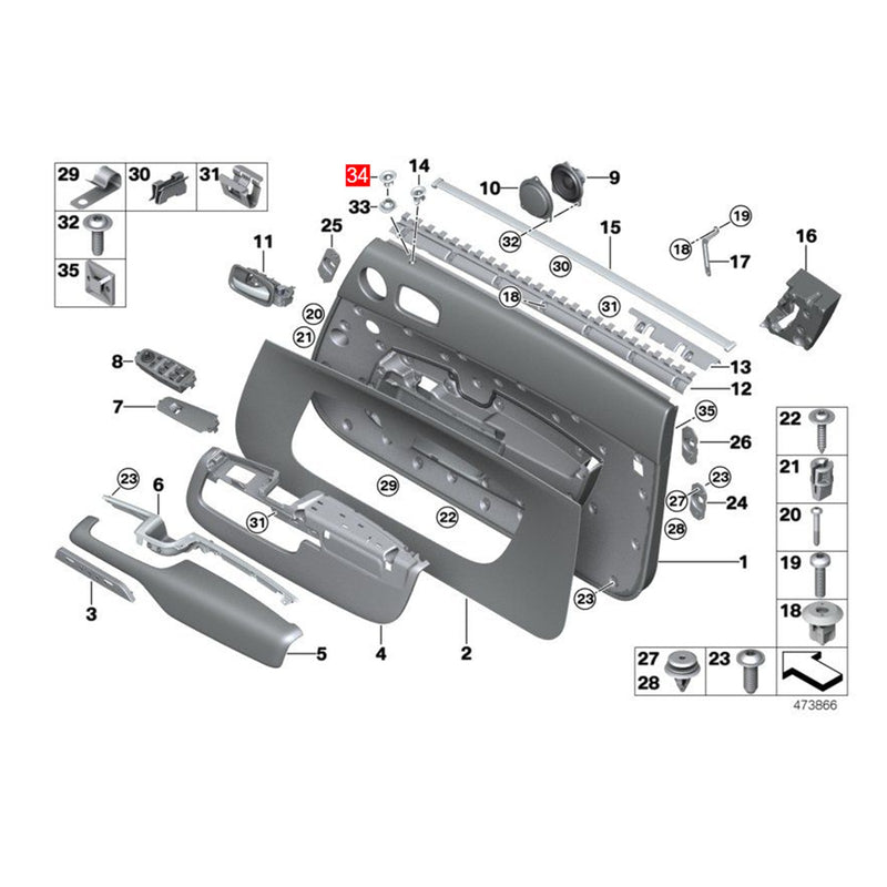 WXZOS Interior Door Pull Trim Cover Replacement for Rolls-Royce Wraith (RR5) 2013-2021