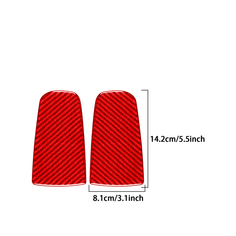 WXZOS Genuine Carbon Fiber Front Head Restraint Trim for Benz W206 C-class 2022-2024