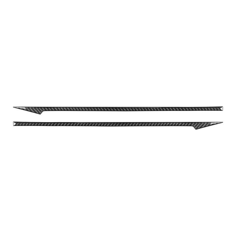 WXZOS Genuine Carbon Fiber Rear Taillight Trim for Chevrolet Corvette C8 2020-2024