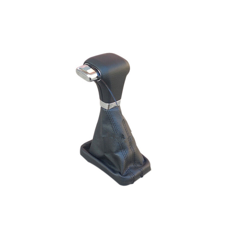 Genuine Leather Gear Stick Shifter Knob w/Gaitor Boot for VW Tiguan 2009-2011