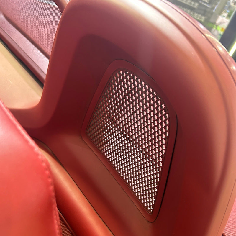 WXZOS  Bordeaux Red Roll Bar Wind Deflector Screen for Porsche Boxster (981) 2013-2016