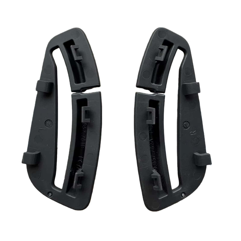WXZOS Black Rear Seat Belt Guide for Audi A8 D4 A8 Quattro S8 (4H) 2011-2017