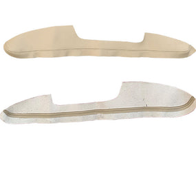 Beige Front Left Door Armrest Panel Insert Leather Cover for BMW 2005-2011 E90