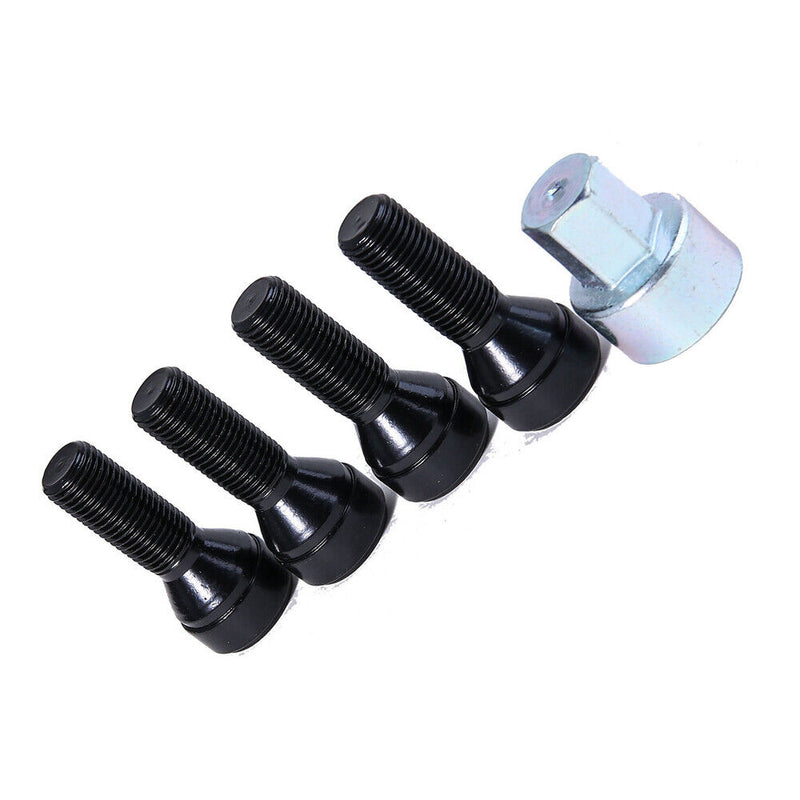 M14 x 1.5 Aluminum Wheel Bolts Lock Screw 36136797538 For BMW 7' E66 X3 E83