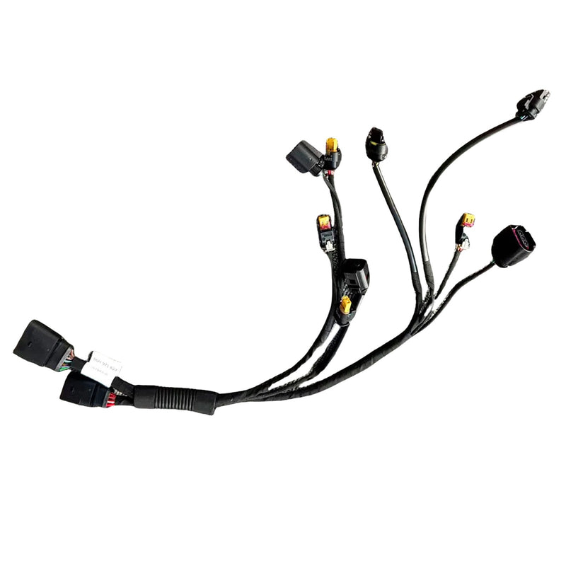 WXZOS Fuel Injector Wiring Harness Complete Set for Audi A6 C7 1.8T 2.0T 2012-2018