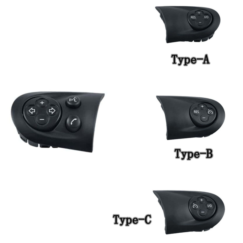 WXZOS MFSW Steering Wheel Cruise Control Switch Button for Mini ROADSTER R59 2012-2014