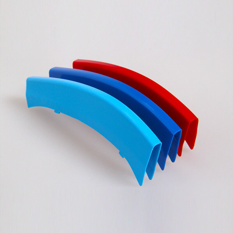 M-Color Sport 3D Kidney Grill Grille Bar Cover Trim For BMW X 3 X4 2013-2017