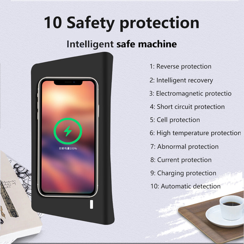 WXZOS Front Center Console Wireless Fast Charging Pad for Mazda 3 2020-2021