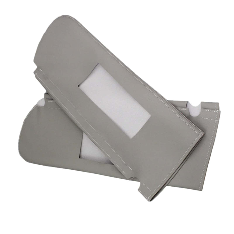 WXZOS PU Leather Sun Visor Protector Cover Trim for Chevrolet Tahoe Suburban 1995-1999