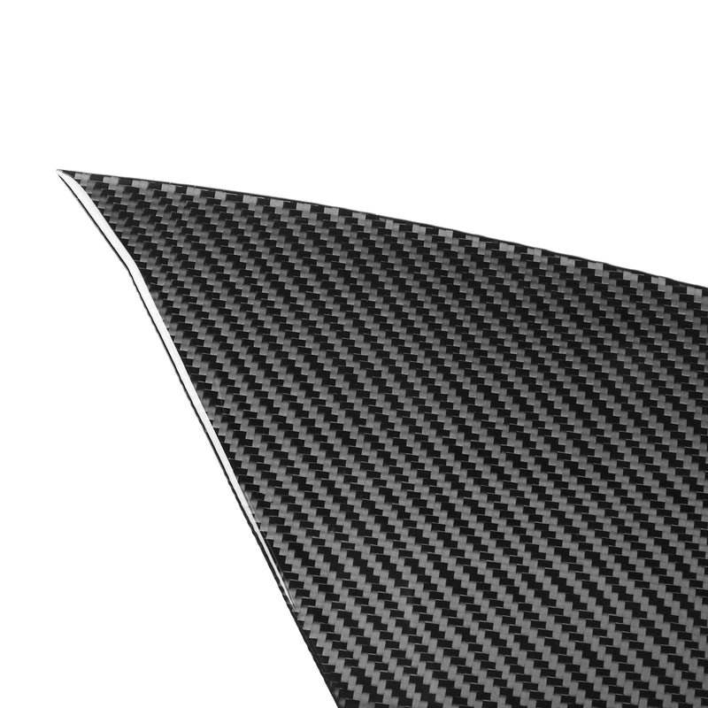 WXZOS Genuine Carbon Fiber Rear Engine Hatch Trim for Chevrolet Corvette C8 2020-2024