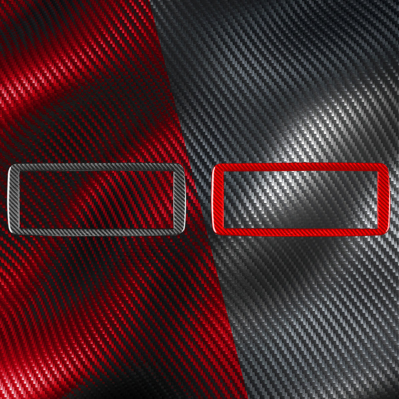 WXZOS Carbon Fiber Instrument Cluster Display Screen Trim for Benz W254 GLC 2023-2024