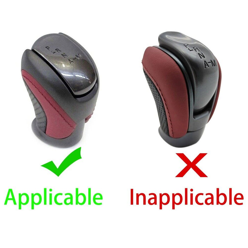 Genuine Carbon Fiber Gear Shift Knob Handle Cover Fit for Nissan GT-R 2008-2015
