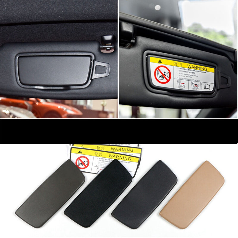 WXZOS 1PC Sun Visor Vanity Mirror Trim Cover for Porsche 911 (991/992) 2012-2025