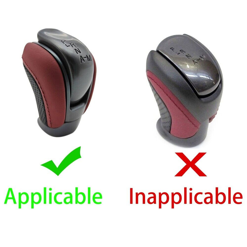 Genuine Carbon Fiber Gear Shift Knob Handle Cover Fit for Nissan GT-R 2017-2022