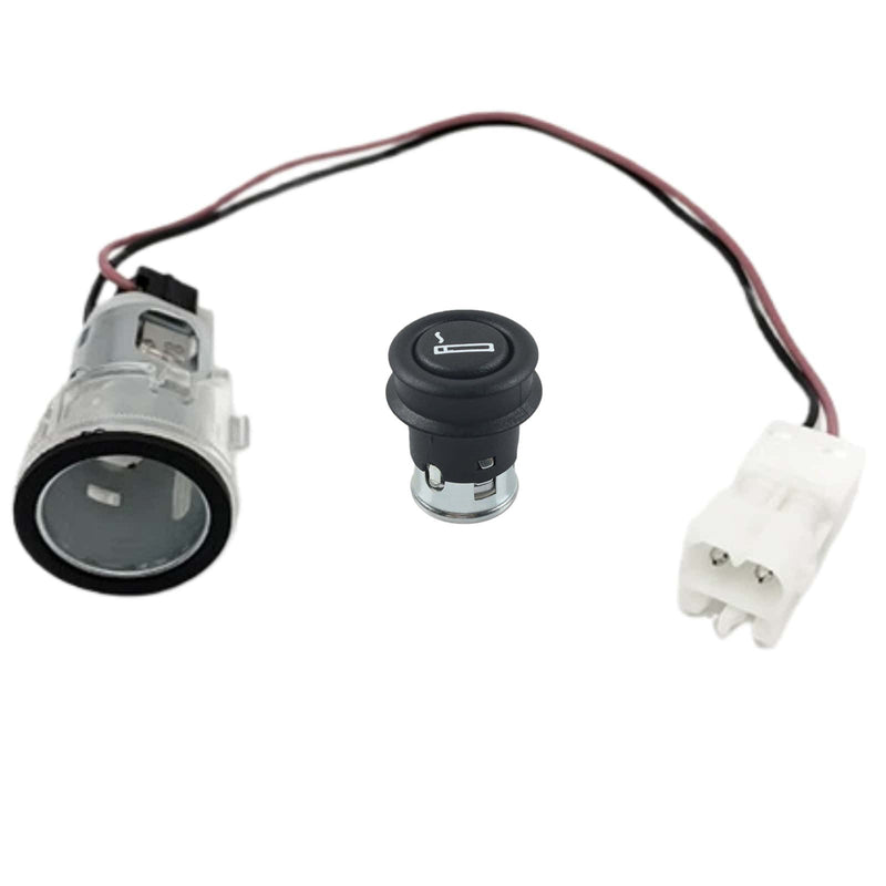 WXZOS Car Cigarette Lighter Element w/LED Ring Socket for BMW F32/33/36 GC F82 2014-18