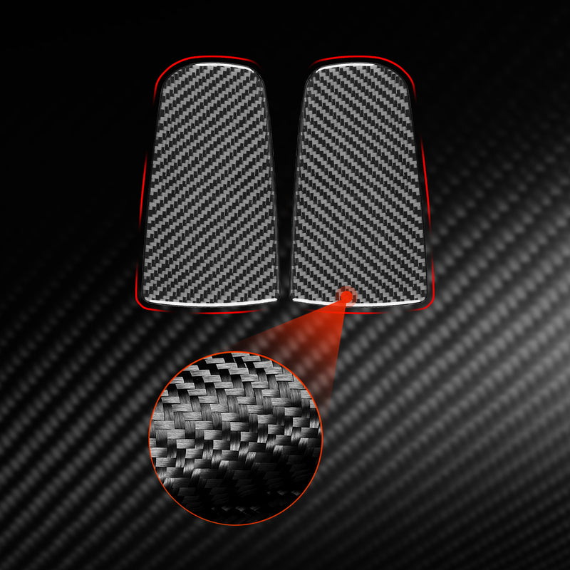 WXZOS Genuine Carbon Fiber Front Head Restraint Trim for Benz W206 C-class 2022-2024