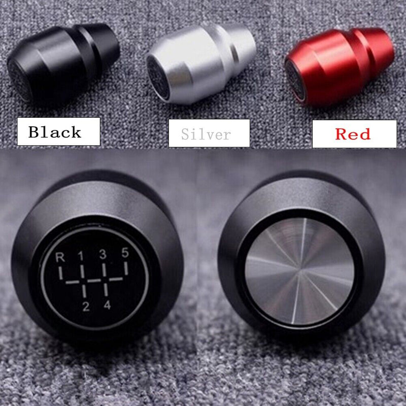 5 Speed Aluminum Alloy Gear Shift Knob w/Gaitor Boot for VW Jetta Bora 1999-2004