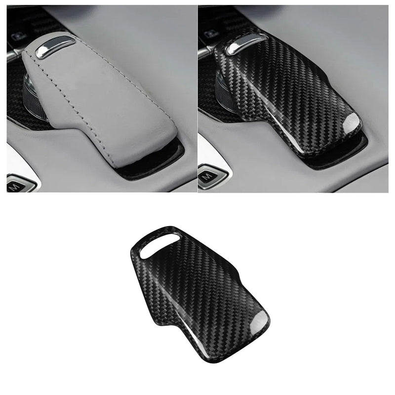 WXZOS Genuine Carbon Fiber HMI Controller Trim for Chevrolet Corvette C8 2020-2024