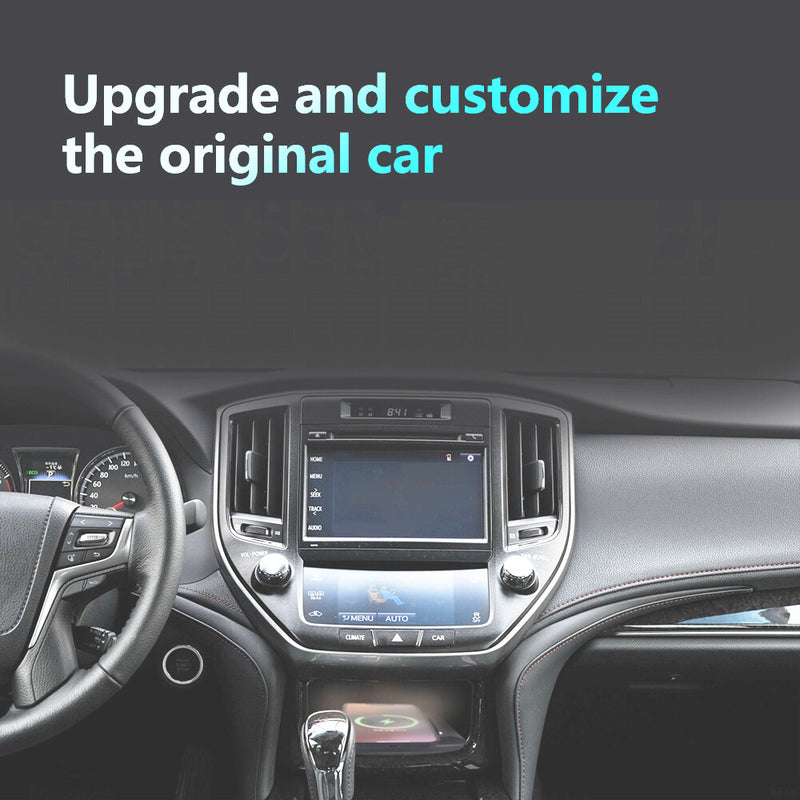 WXZOS Center Console Phone Wireless Fast Charging Pad for Toyota Crown 2015-2018