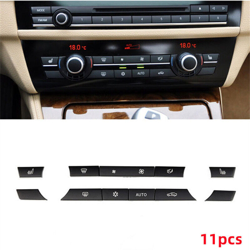 Air Conditioning Control Switch Button Cover Repair for BMW 2010-15 F07 F10 F11